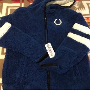 NFL Indianapolis Colts Hooded Sweatshirt Women’s Junior’s Size 11-13